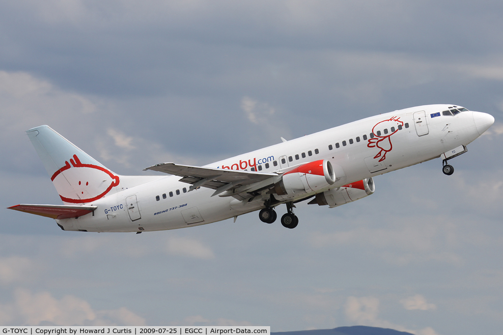 G-TOYC, 1995 Boeing 737-3Q8 C/N 26312, BMI baby