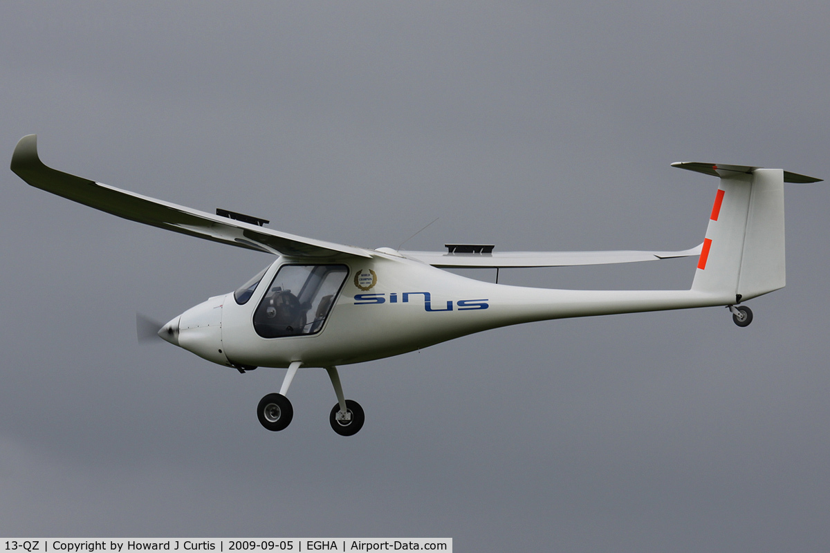 13-QZ, Pipistrel Sinus C/N Not found 13-QZ, Privately owned.