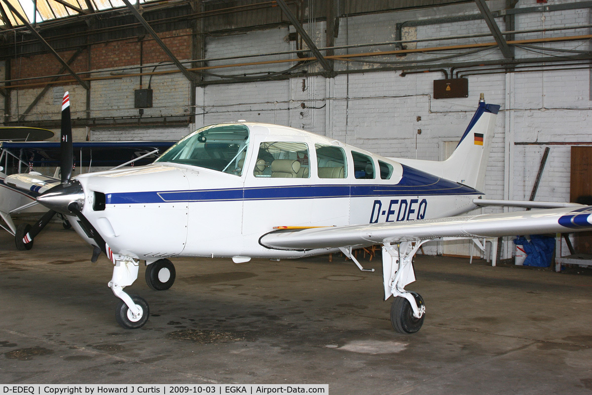 D-EDEQ, 1974 Beech B24R Sierra C/N MC-239, Privately owned.