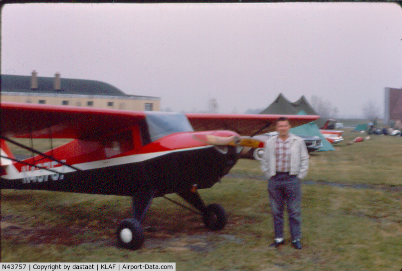 N43757, Taylorcraft BC12-D C/N 7416, Rich Staat's 