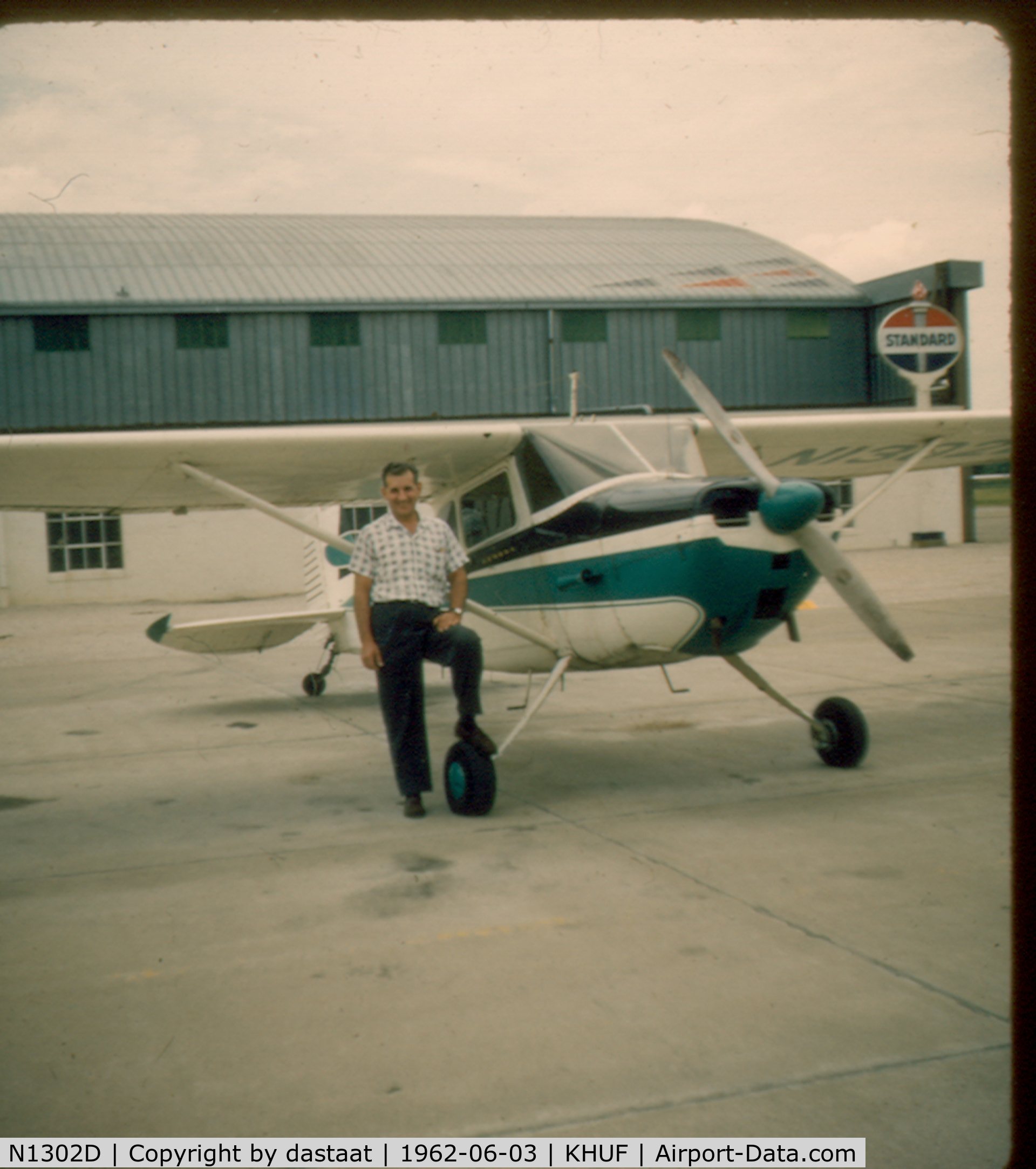 N1302D, 1963 Cessna 180F C/N 18051272, C-170 Terre Haute Circa 1962