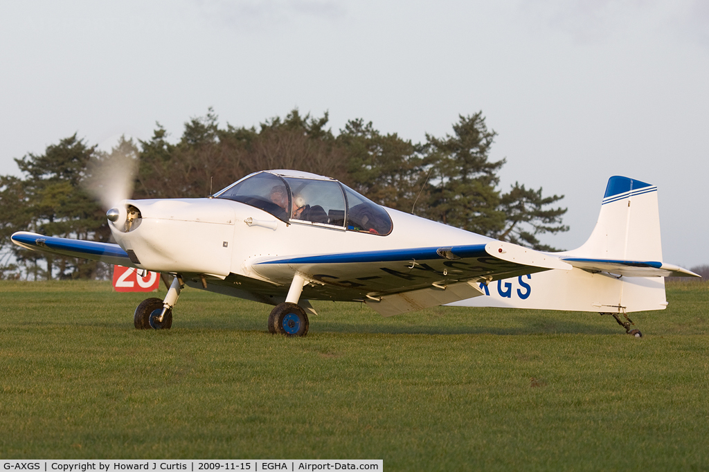 G-AXGS, 1969 Druine D-62B Condor C/N RAE/638, Privately owned.