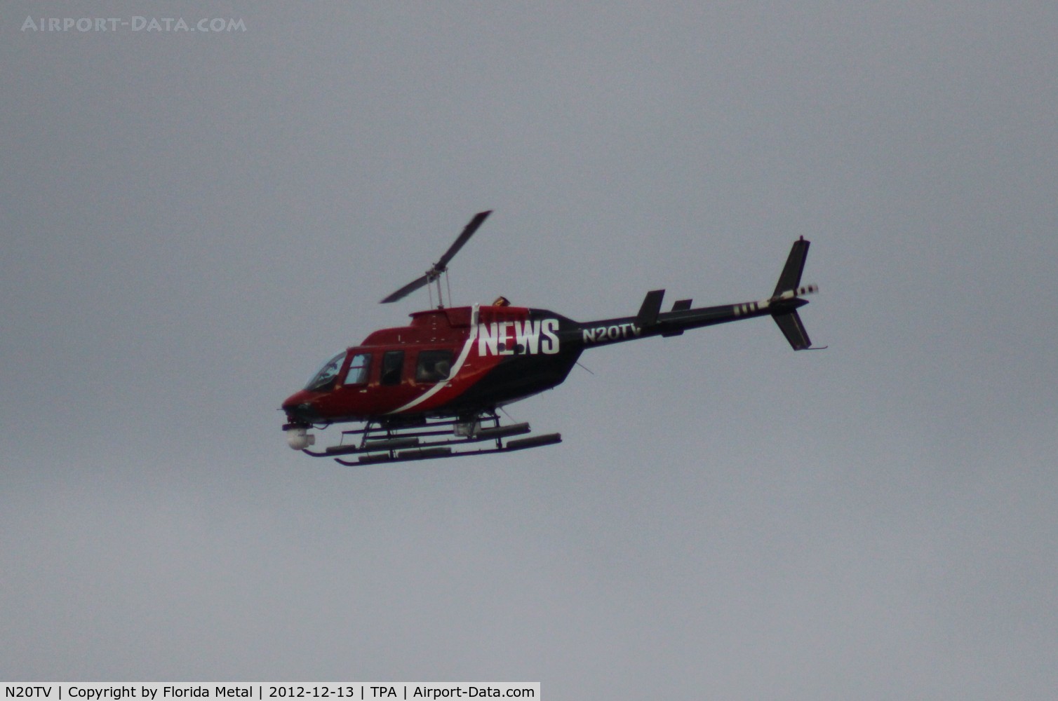 N20TV, 1994 Bell 206L-4 LongRanger C/N 52084, News Chopper Tampa