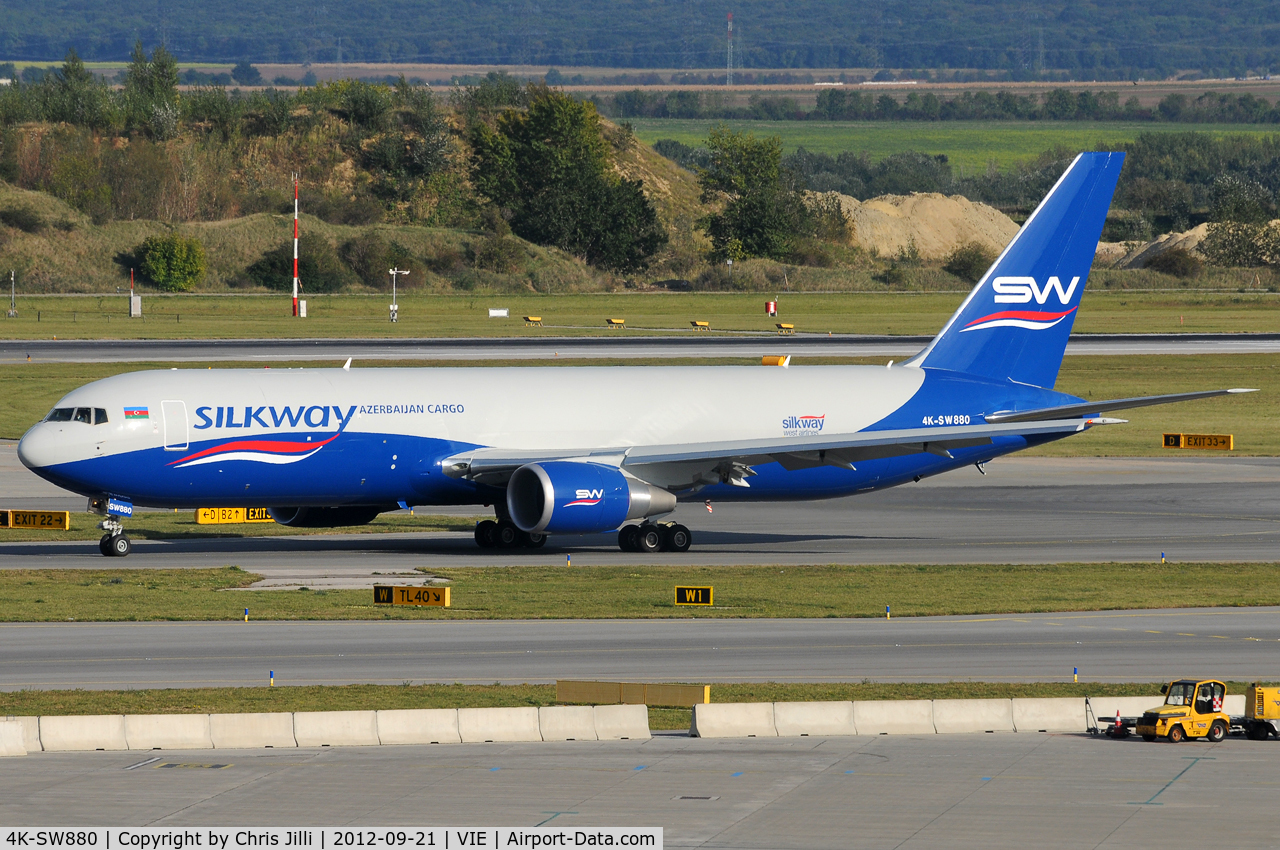 4K-SW880, 2012 Boeing 767-32LF C/N 41069, Silkway Airways