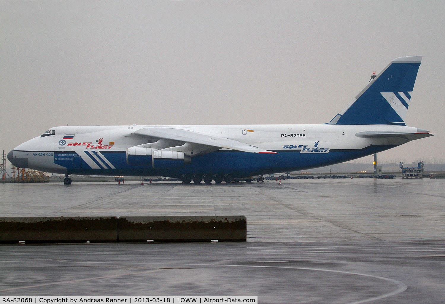 RA-82068, 1993 Antonov An-124-100 Ruslan C/N x770051359127, Polet Flight Antonov An-124