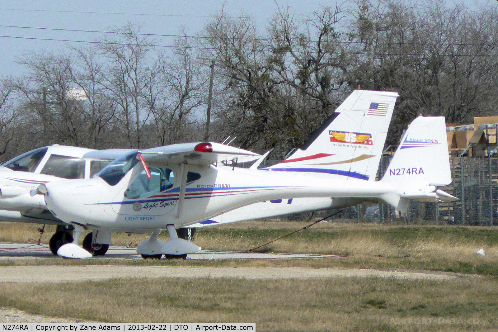 N274RA, 2007 Remos G-3/600 Mirage C/N 235, At the Denton Municipal Airport