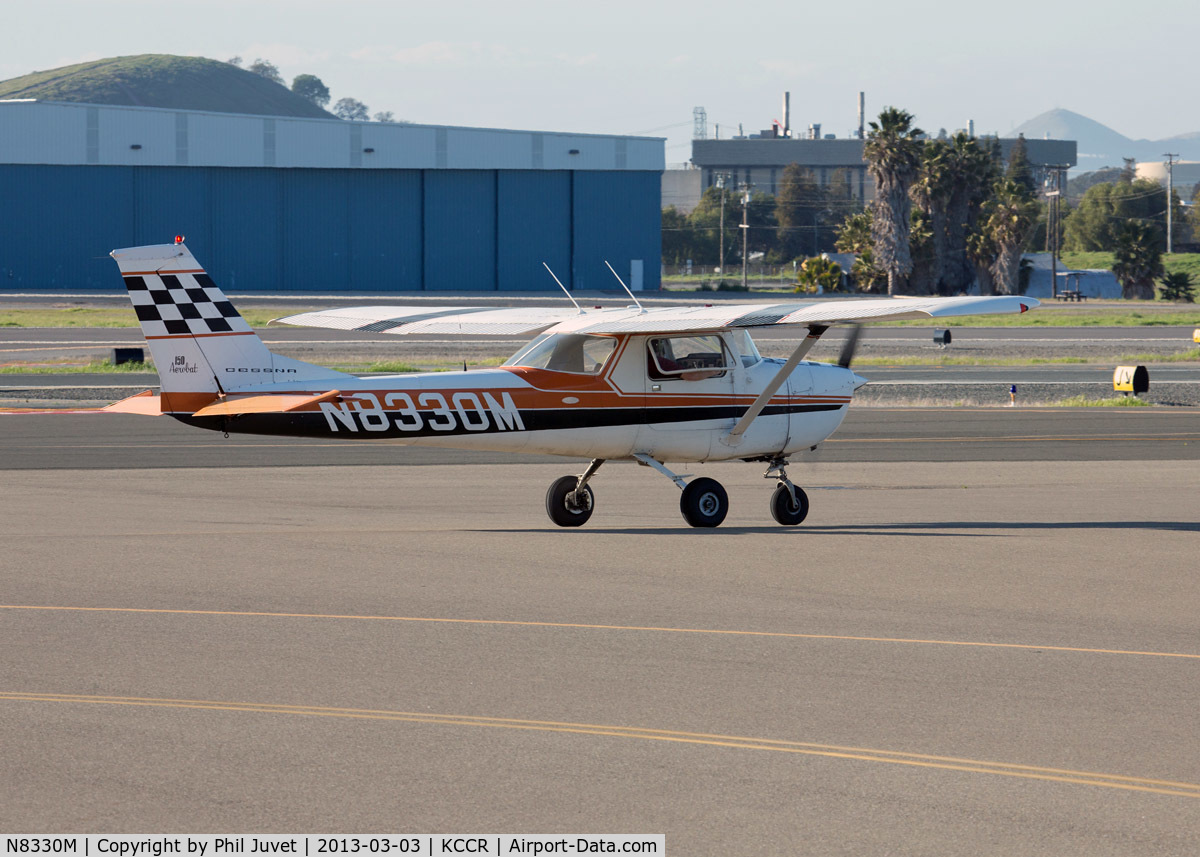 N8330M, 1969 Cessna A150K Aerobat C/N A15000030, Taken at Buchanan Field, Concord, CA.