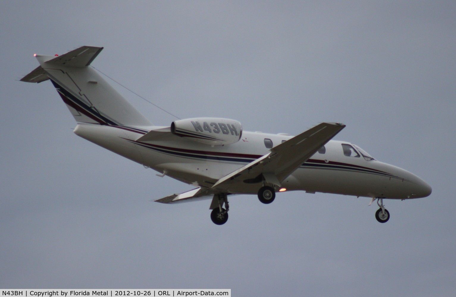 N43BH, 2007 Cessna 525 CitationJet CJ1+ C/N 525-0633, Cessna CJ1