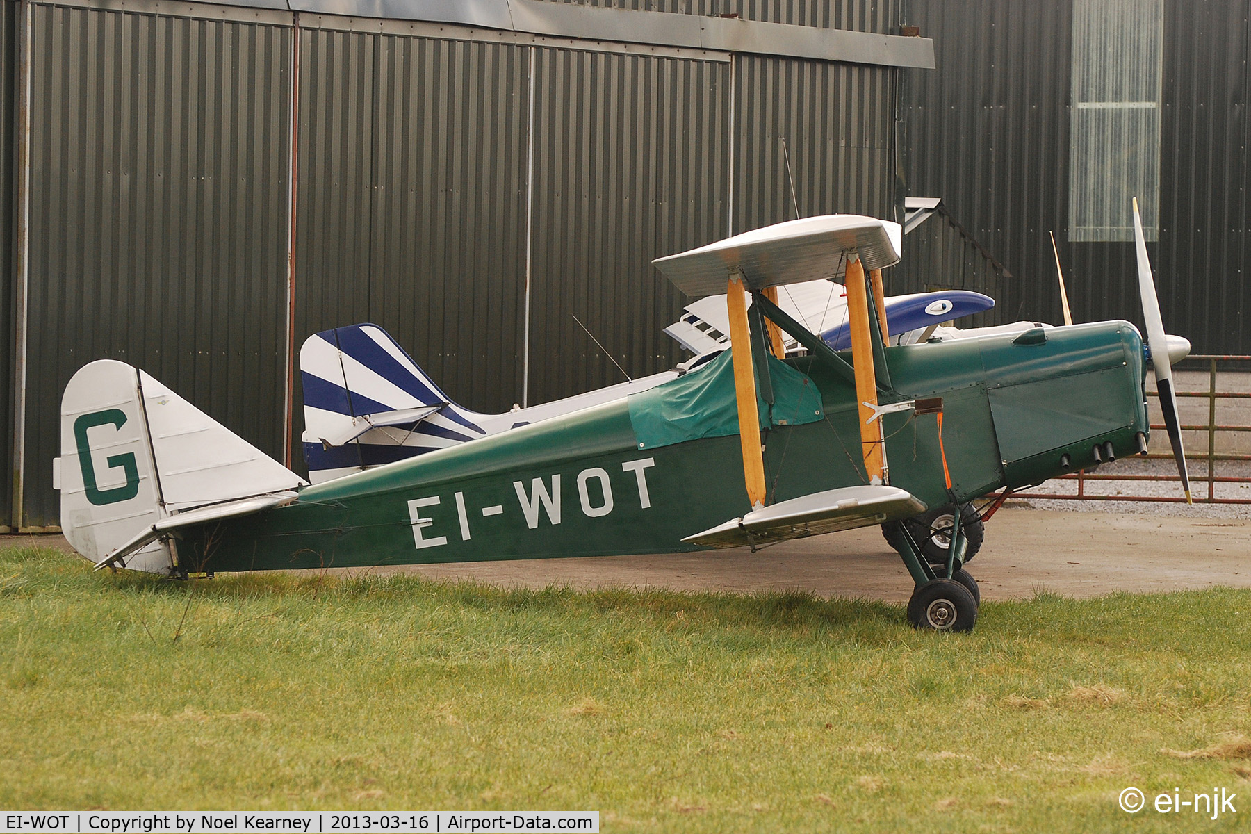EI-WOT, 1987 Currie Wot C/N PFA 3019, Photographed at the Limetree Spring Fly-in 16-03-2013.