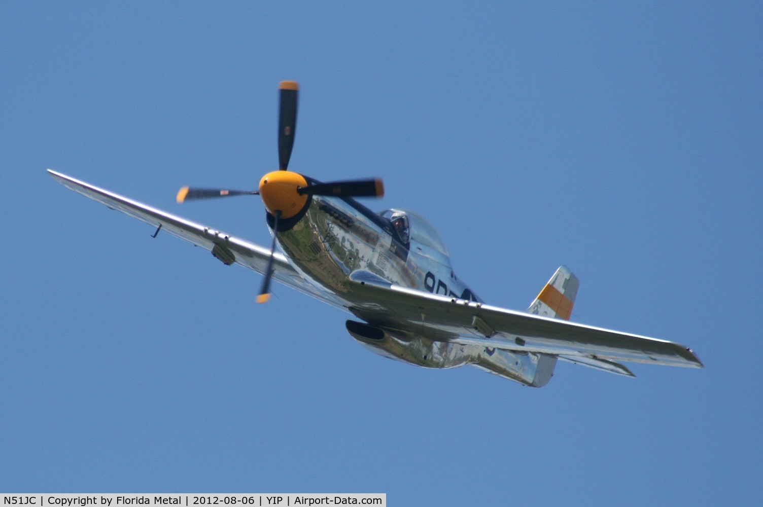 N51JC, 1944 North American P-51D Mustang C/N 122-38798, The Brat III