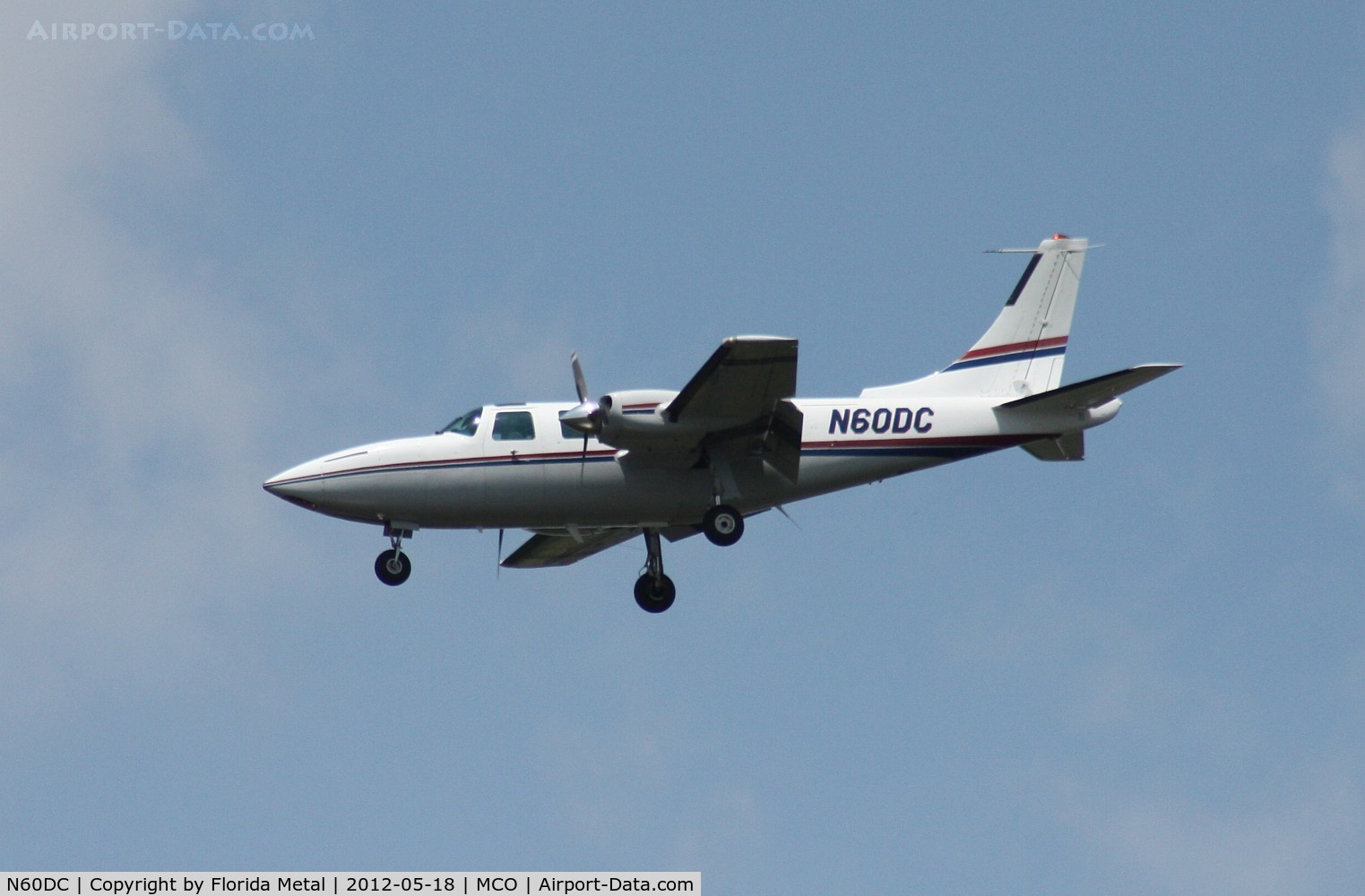 N60DC, 1980 Piper Aerostar 600 C/N 6007978061234, Aerostar 600
