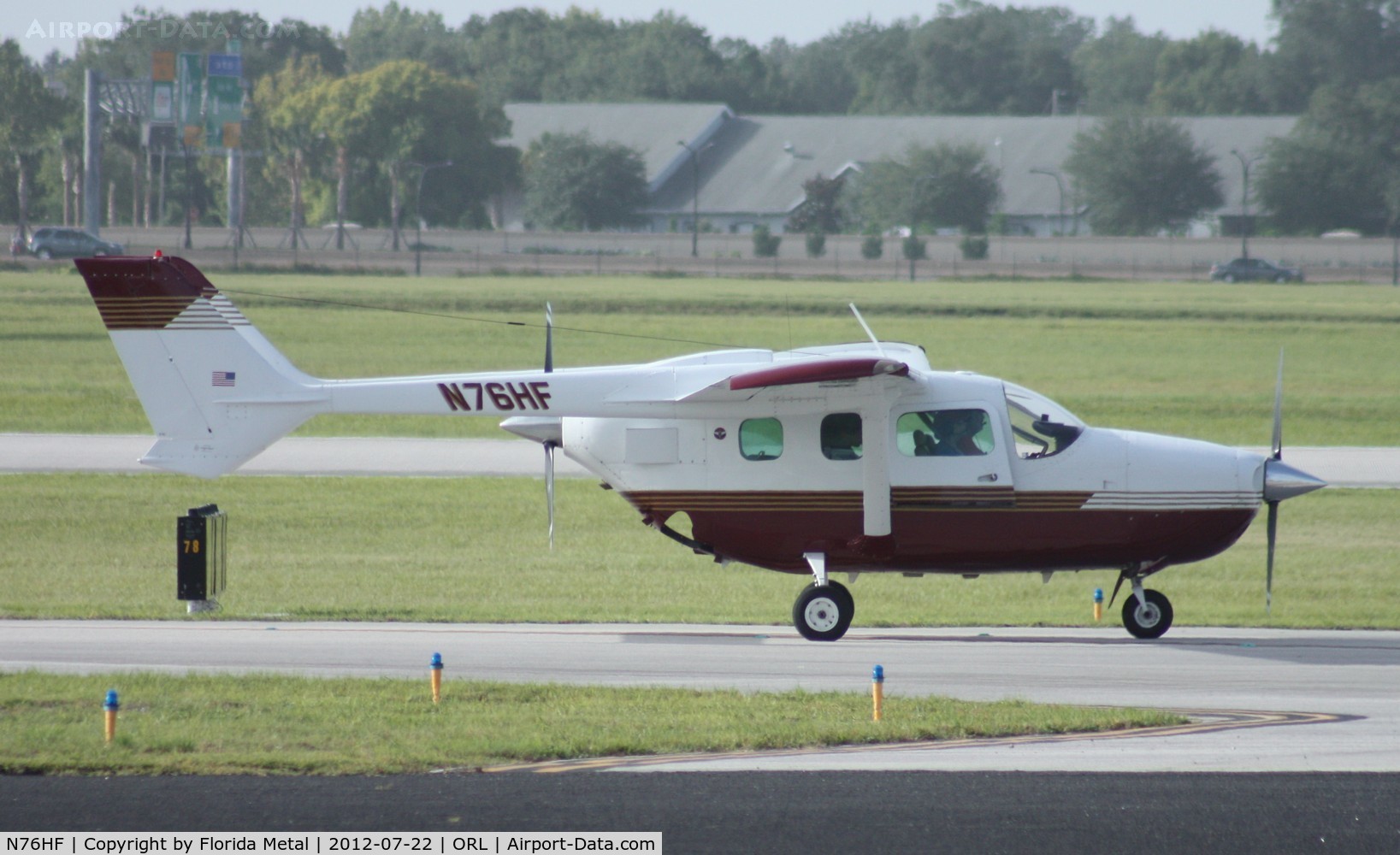 N76HF, 1976 Cessna 337G Super Skymaster C/N 33701729, Cessna 337G