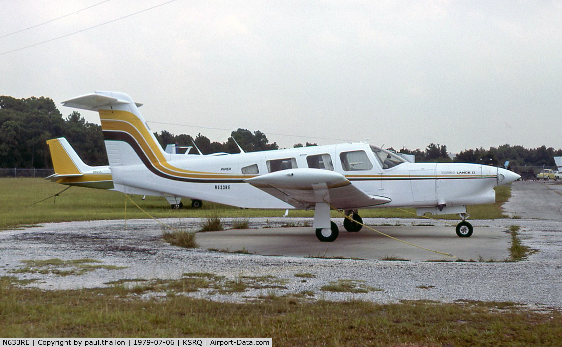 N633RE, Piper PA-32RT-300T Turbo Lance II C/N 32R7887192, N633RE at SRQ