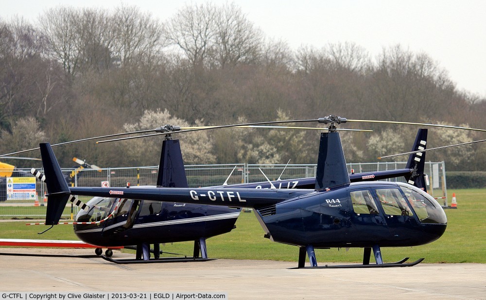 G-CTFL, 2008 Robinson R44 Raven C/N 1912, Ex: G-CLOT > G-CTFL - Originally owned to, Tracey Plant Ltd in September 2008 as G-CLOT and currently with, RG Tunnelling Ltd since September 2012 as G-CTFL