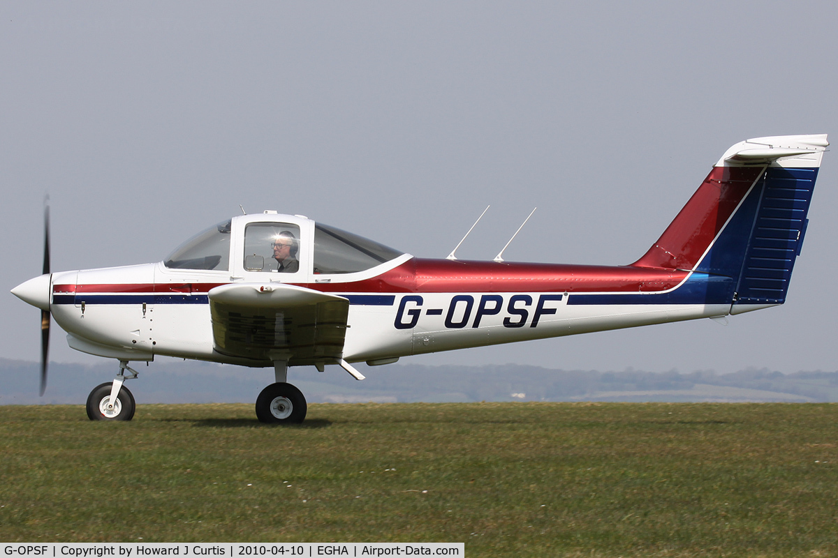 G-OPSF, 1979 Piper PA-38-112 Tomahawk Tomahawk C/N 38-79A0998, Privately owned.