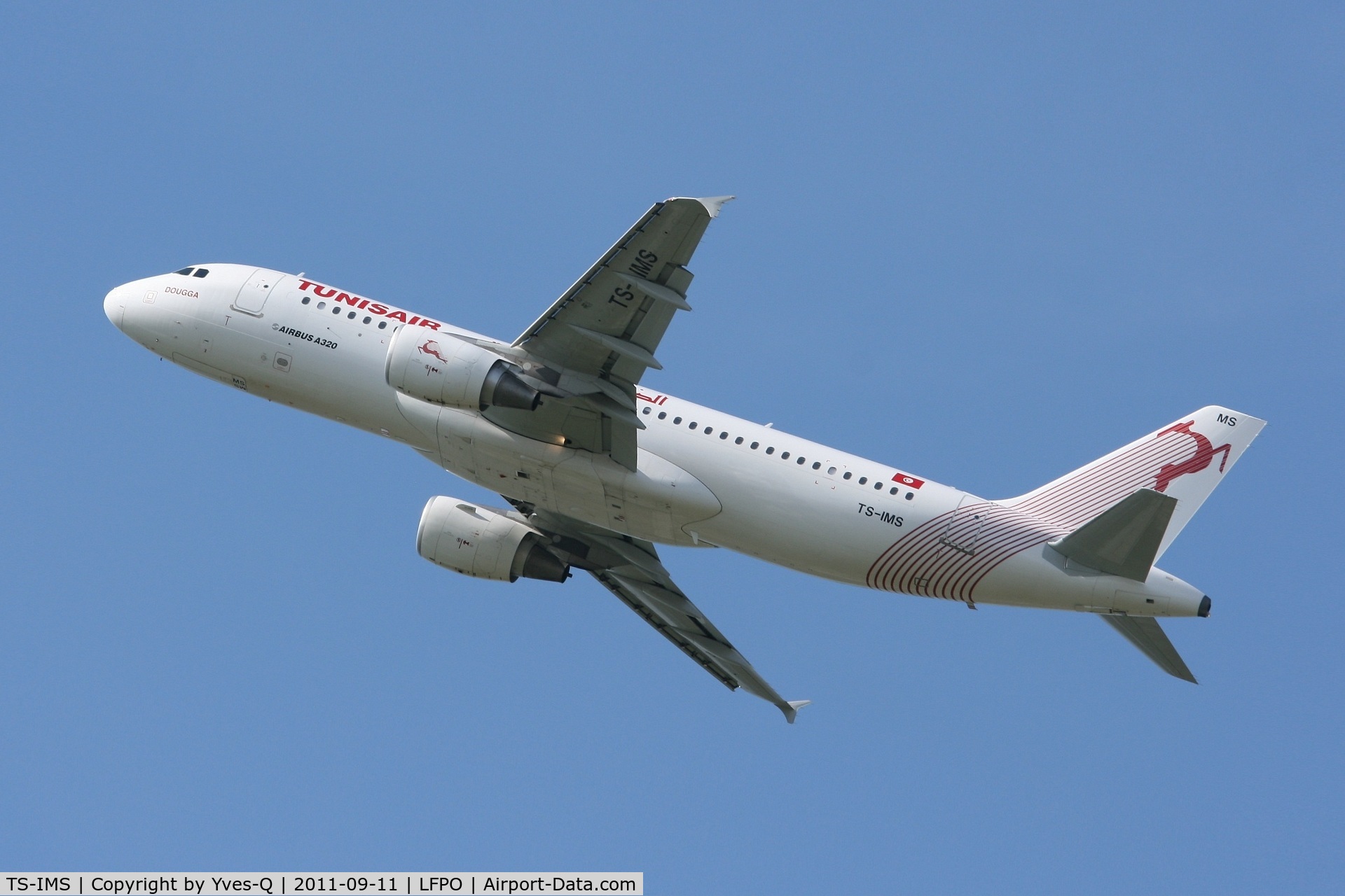 TS-IMS, 2011 Airbus A320-214 C/N 4689, Airbus A320-214, Tunisair, Paris Orly Airport (LFPO-ORY)