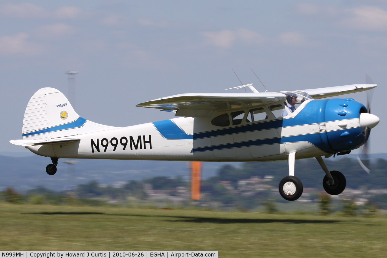 N999MH, Cessna 195B Businessliner C/N 7168, Privately owned.
