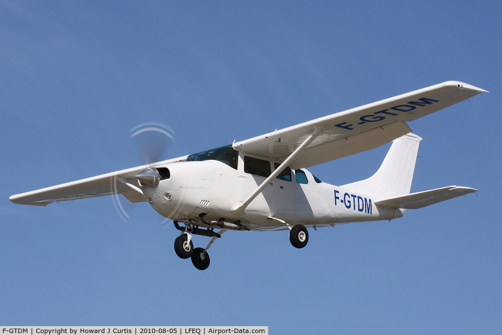 F-GTDM, 1974 Cessna U206F Stationair C/N U20602340, Privately owned.