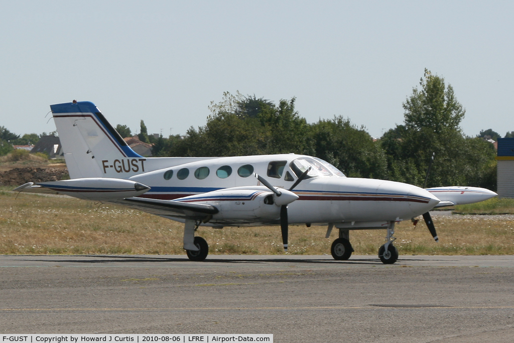 F-GUST, Cessna 421B Golden Eagle C/N 421B-0968, Privately owned.