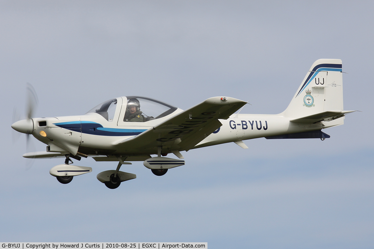 G-BYUJ, 1999 Grob G-115E Tutor T1 C/N 82095/E, No 1 EFTS.