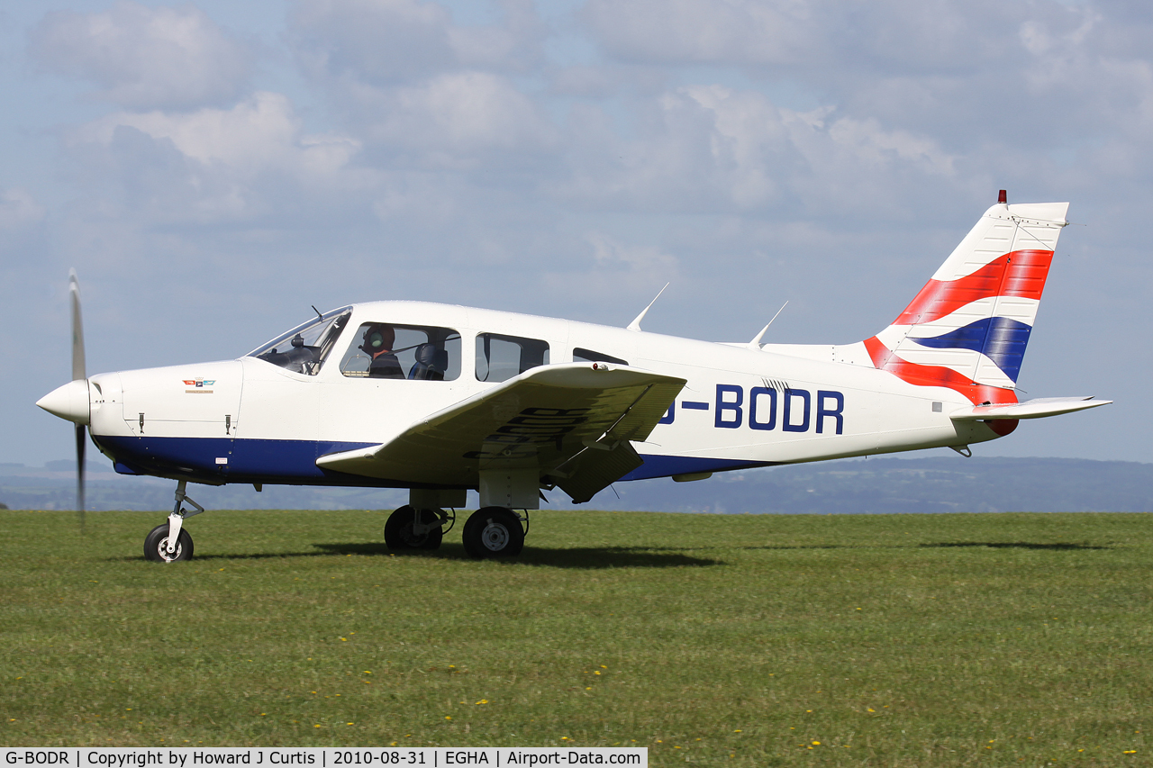 G-BODR, 1979 Piper PA-28-161 Cherokee Warrior II C/N 28-8116318, British Airways Flying Club