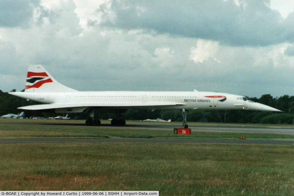 G-BOAE, 1977 Aerospatiale-BAC Concorde 1-102 C/N 100-012, British Airways.
