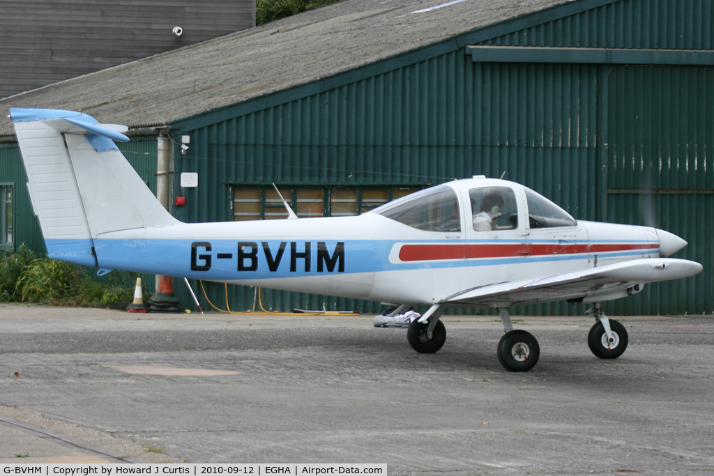 G-BVHM, 1978 Piper PA-38-112 Tomahawk Tomahawk C/N 38-79A0313, Privately owned.