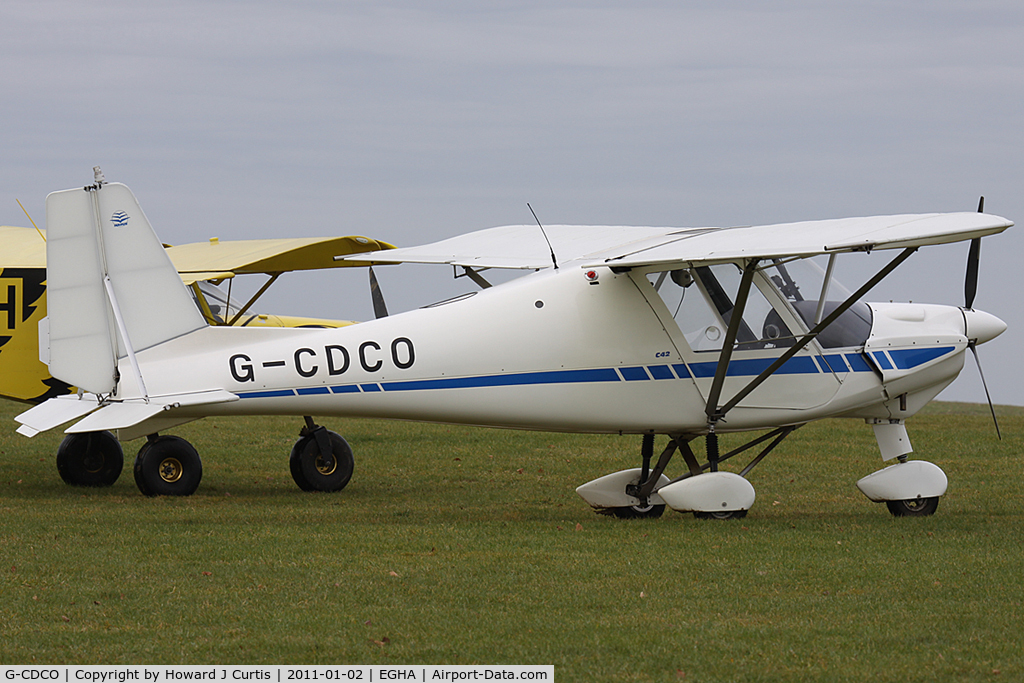 G-CDCO, 2005 Comco Ikarus C42 FB UK C/N PFA 322-14315, Privately owned.