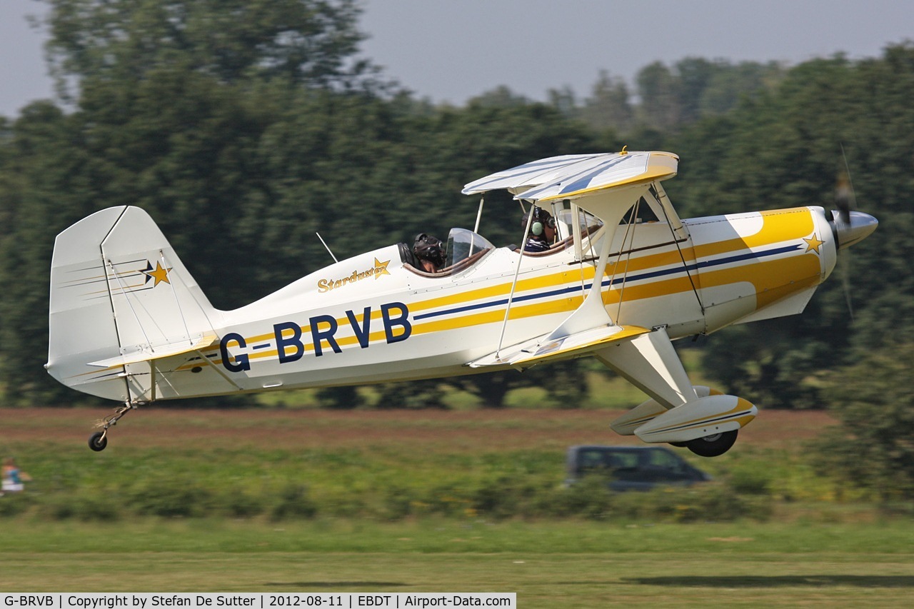 G-BRVB, 1985 Stolp SA-300 Starduster Too C/N 409, Schaffen Fly In 2012.