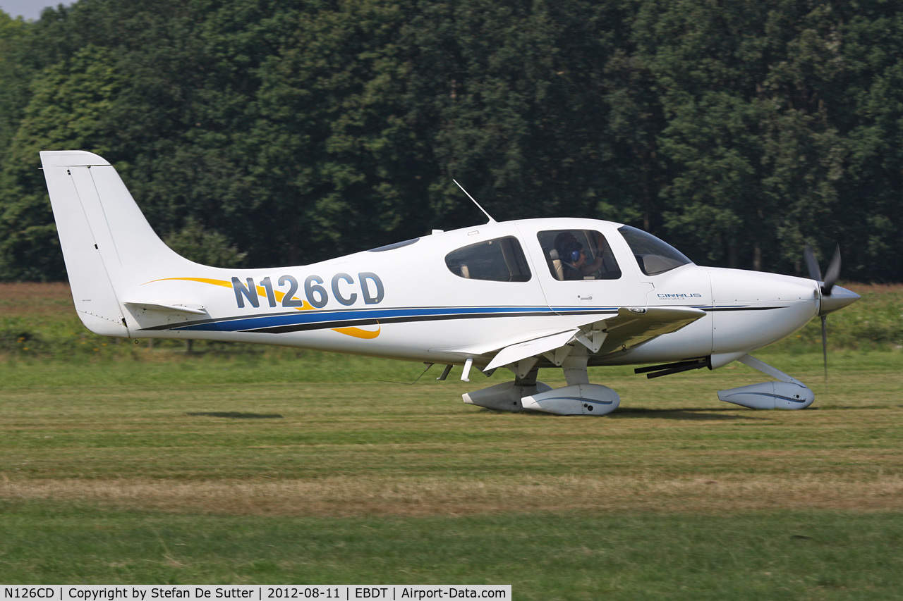 N126CD, 1999 Cirrus SR20 C/N 1012, Schaffen Fly In 2012.
