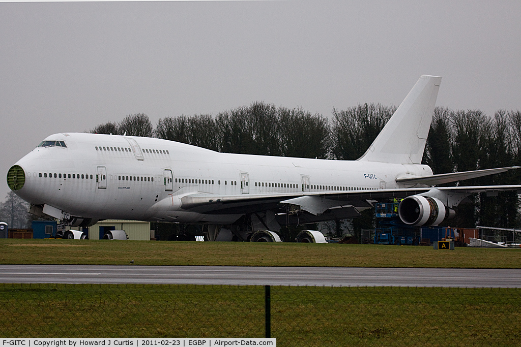 F-GITC, 1991 Boeing 747-428 C/N 25344, Ex Air France.