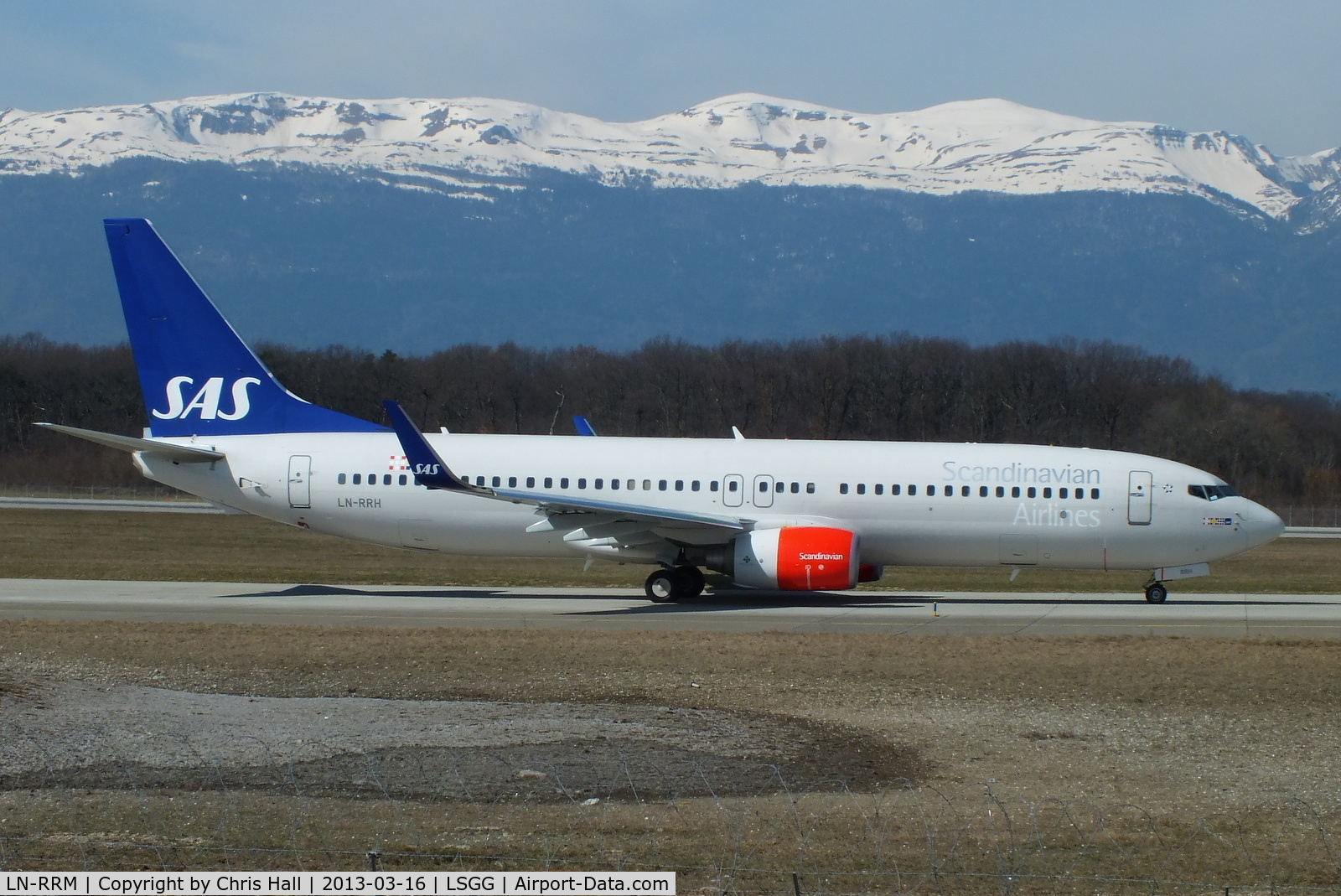 LN-RRM, 1999 Boeing 737-783 C/N 28314, SAS Scandinavian Airlines
