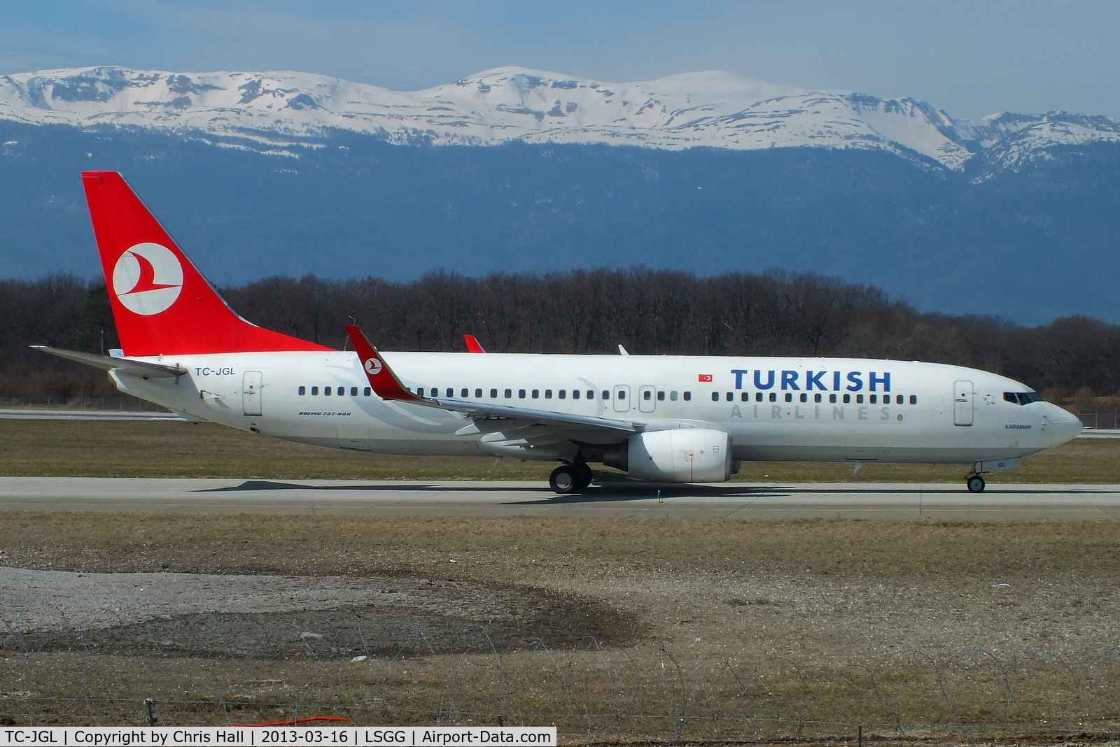 TC-JGL, 2006 Boeing 737-8F2 C/N 34410, Turkish Airlines