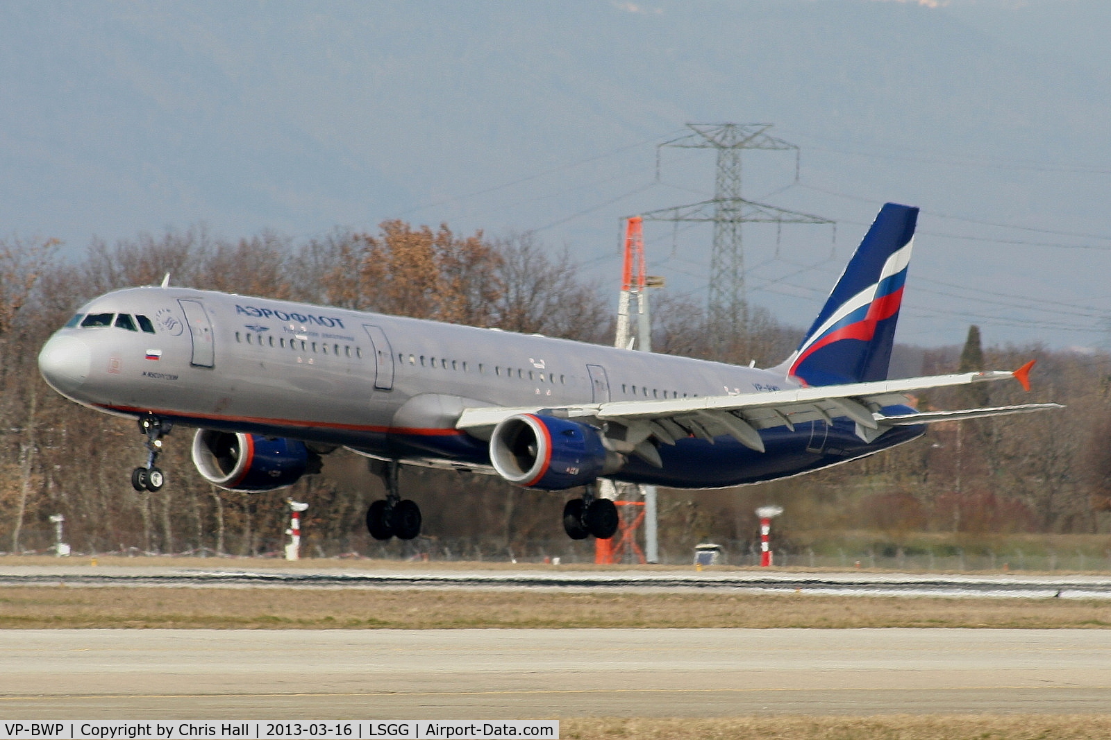 VP-BWP, 2004 Airbus A321-211 C/N 2342, Aeroflot