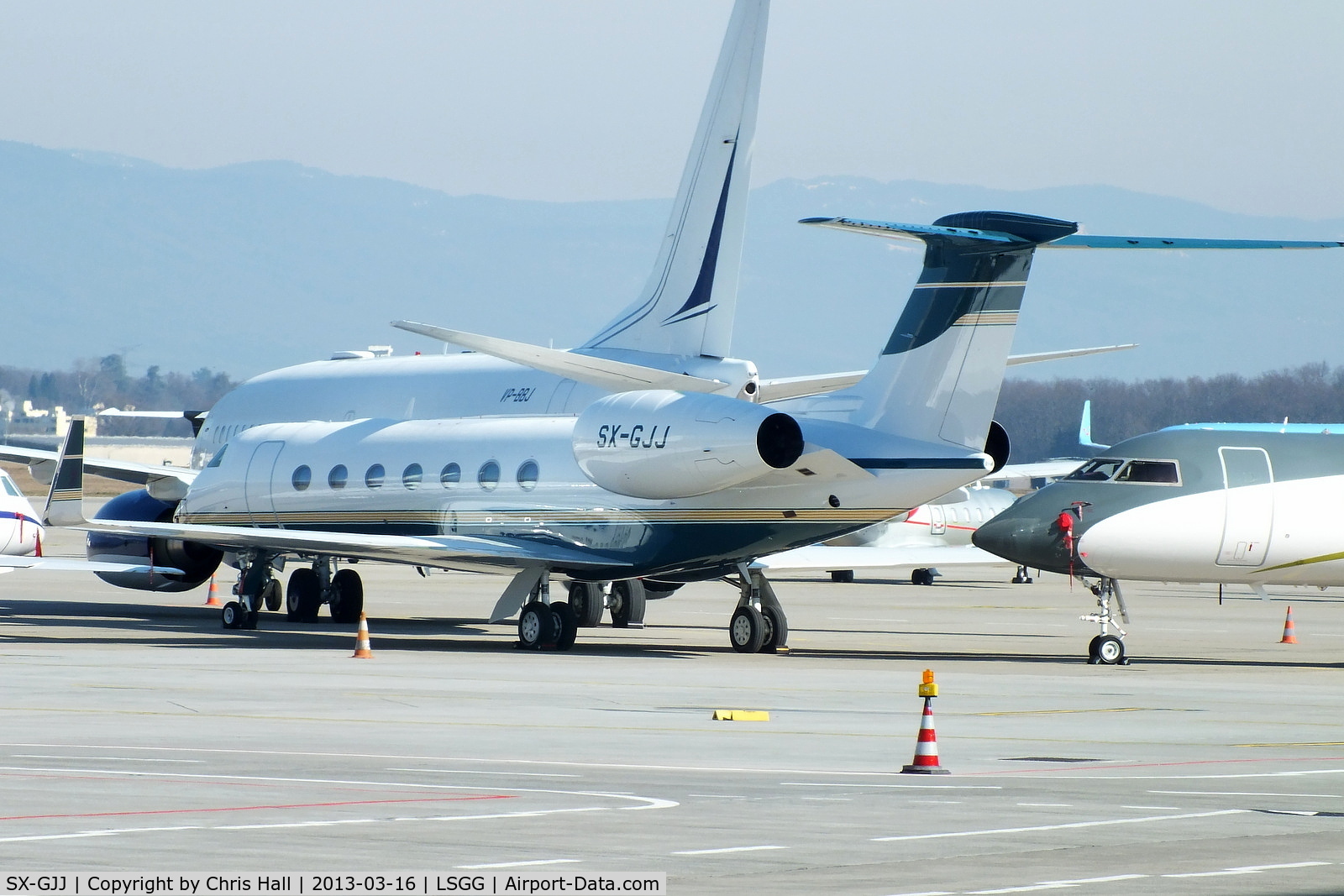 SX-GJJ, 2011 Gulfstream Aerospace GV-SP (G550) C/N 5350, Gainjet Aviation