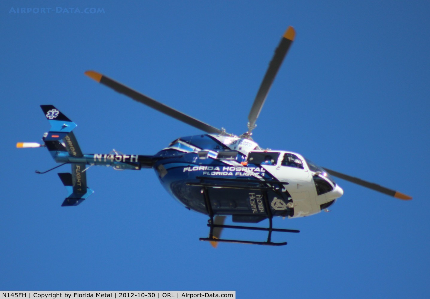 N145FH, 2004 Eurocopter-Kawasaki EC-145 (BK-117C-2) C/N 9047, Florida Hospital BK-117
