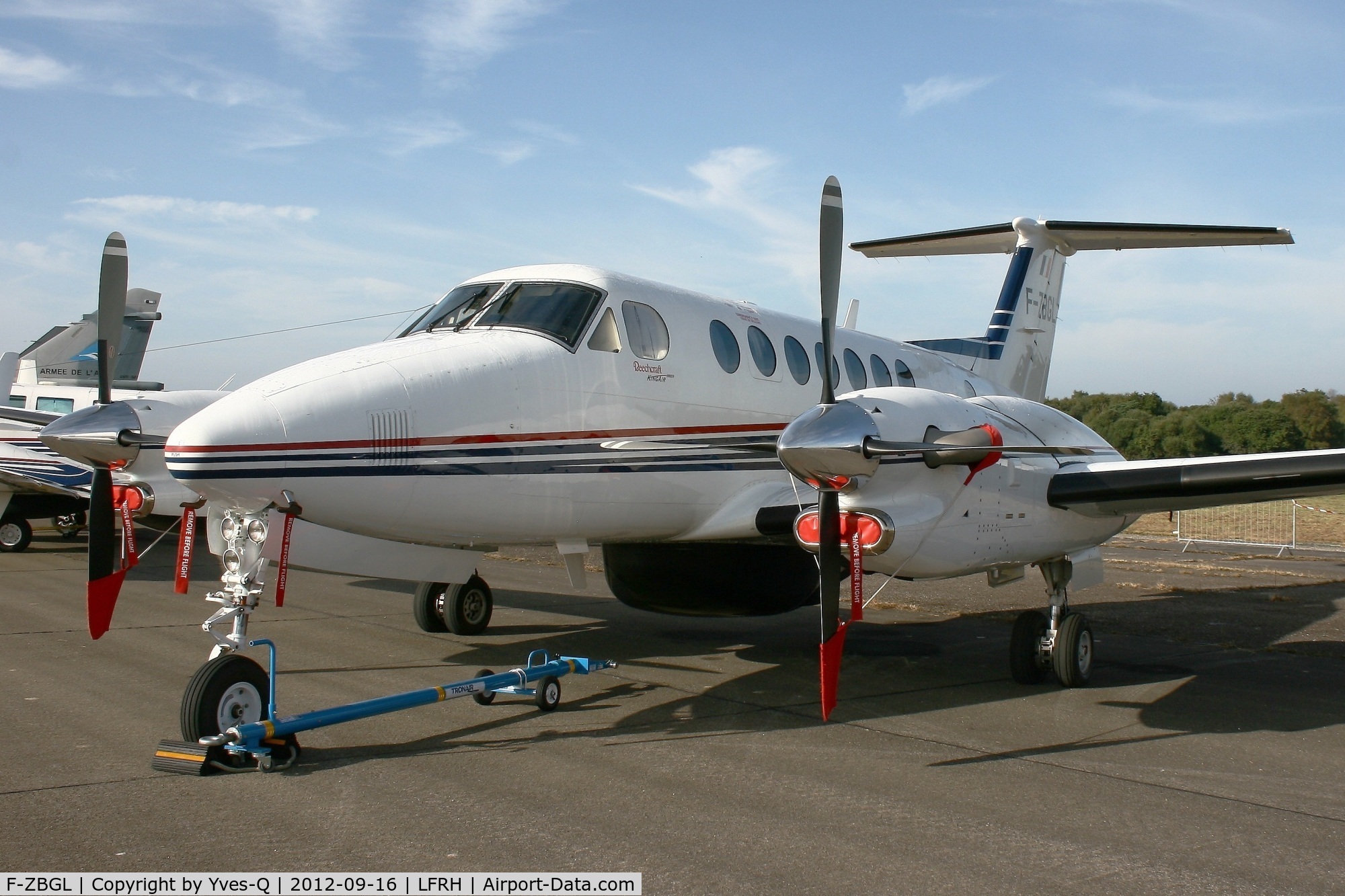 F-ZBGL, Hawker Beechcraft 350ER Super King Air (B300CER) C/N FL-746, French Customs Beech Super King Air 350 (CN FL-746), Lann Bihoue Naval Air Base (LFRH-LRT)