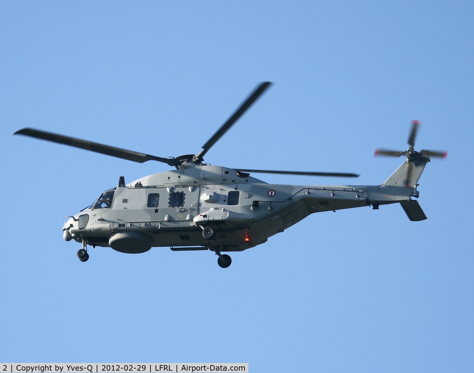 2, NHI NH-90 NFH Caiman C/N NFRS 02, French Navy NHIndustries NH90 NFH (NATO Frigate Helicopter) Caïman, Short approach rwy 23, Lanvéoc-Poulmic Naval Air Base (LFRL)