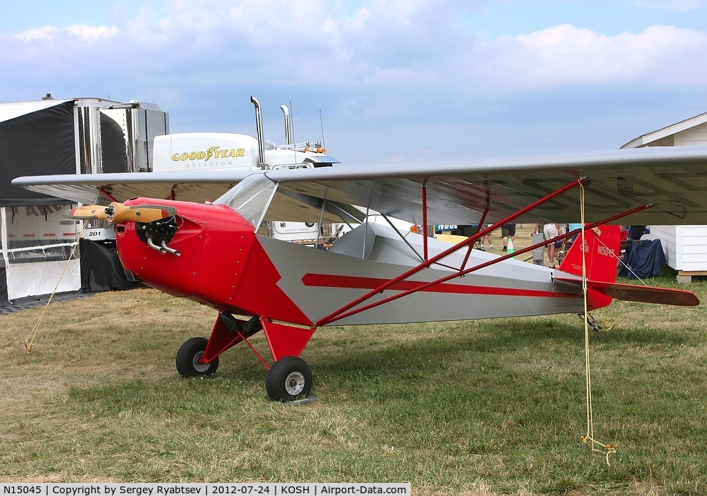 N15045, Piper E-2 C/N 196, AirVenture 2012
