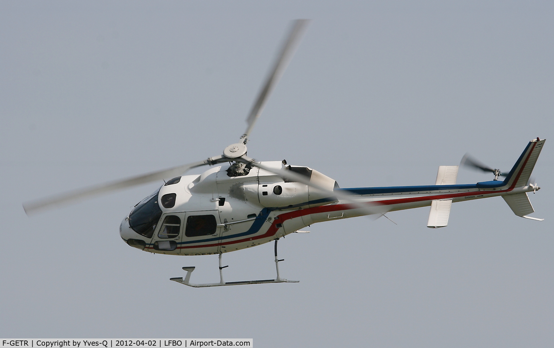 F-GETR, Eurocopter AS-355F-2 Ecureuil 2 C/N 5060, Aerospatiale AS-355F-2 Ecureuil 2, Helifrance, Toulouse-Blagnac Airport (LFBO-TLS)