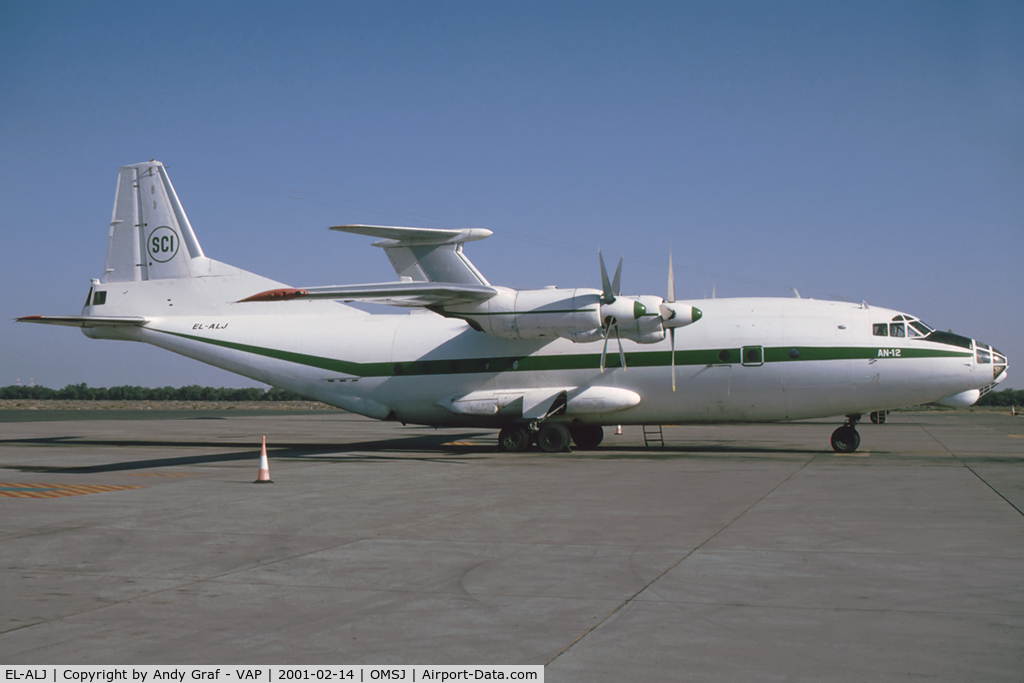 EL-ALJ, Antonov An-12BP C/N 8346202, Santa Cruz Imperial AN12