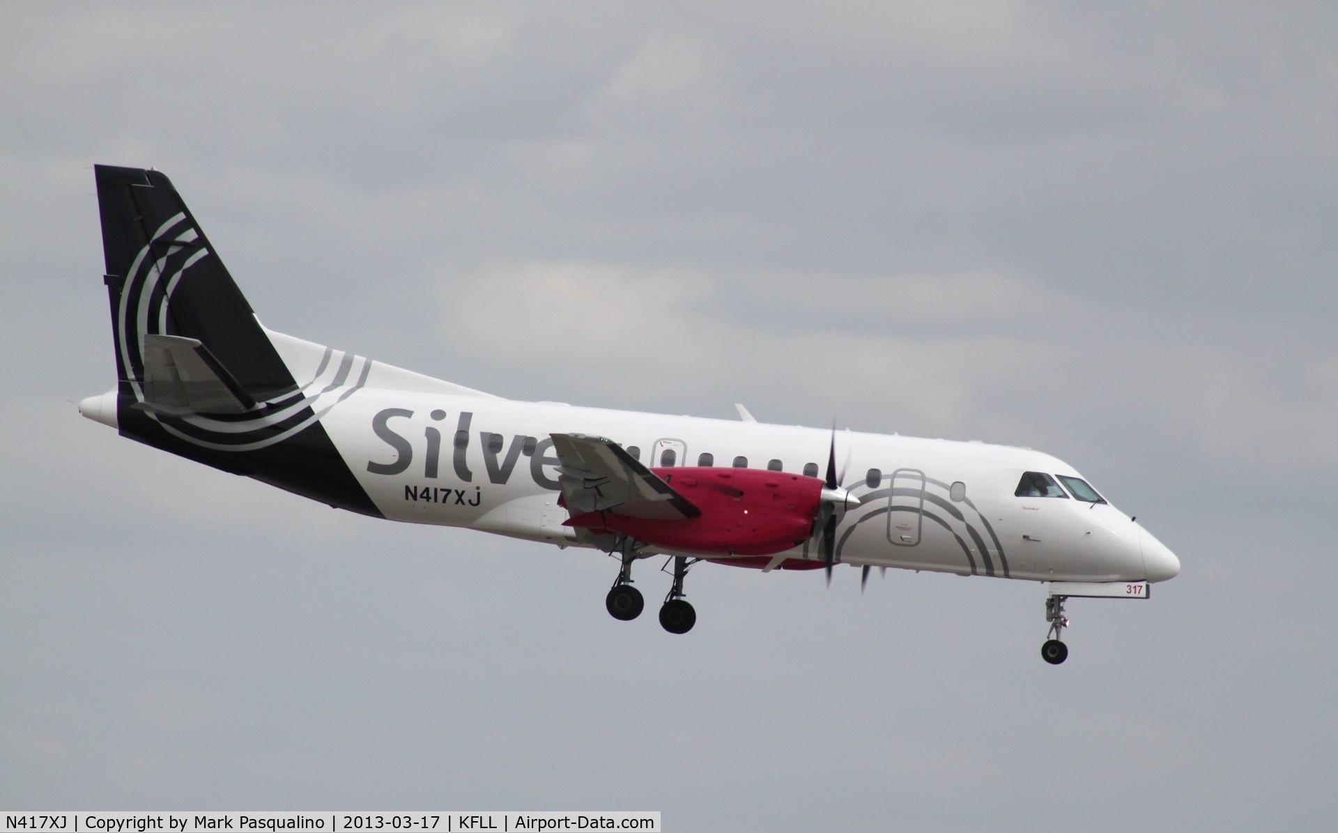 N417XJ, Saab 340B C/N 340B417, SAAB 340B