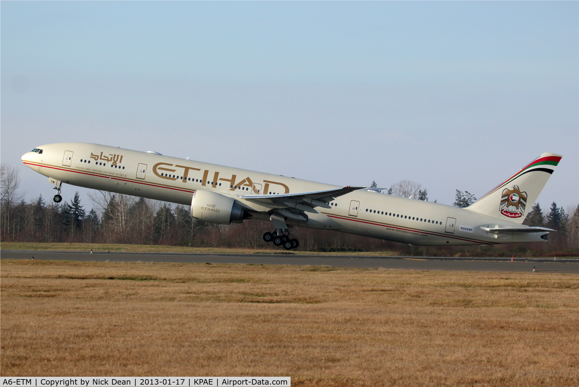 A6-ETM, 2012 Boeing 777-3FX/ER C/N 39688, KPAE/PAE
