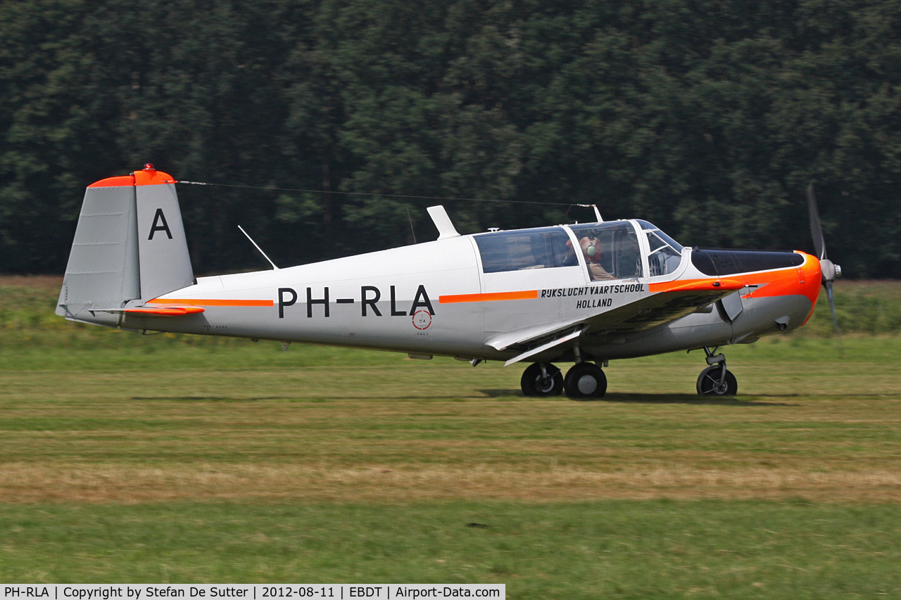 PH-RLA, 1959 Saab 91D Safir C/N 91-367, Schaffen Fly In 2012.