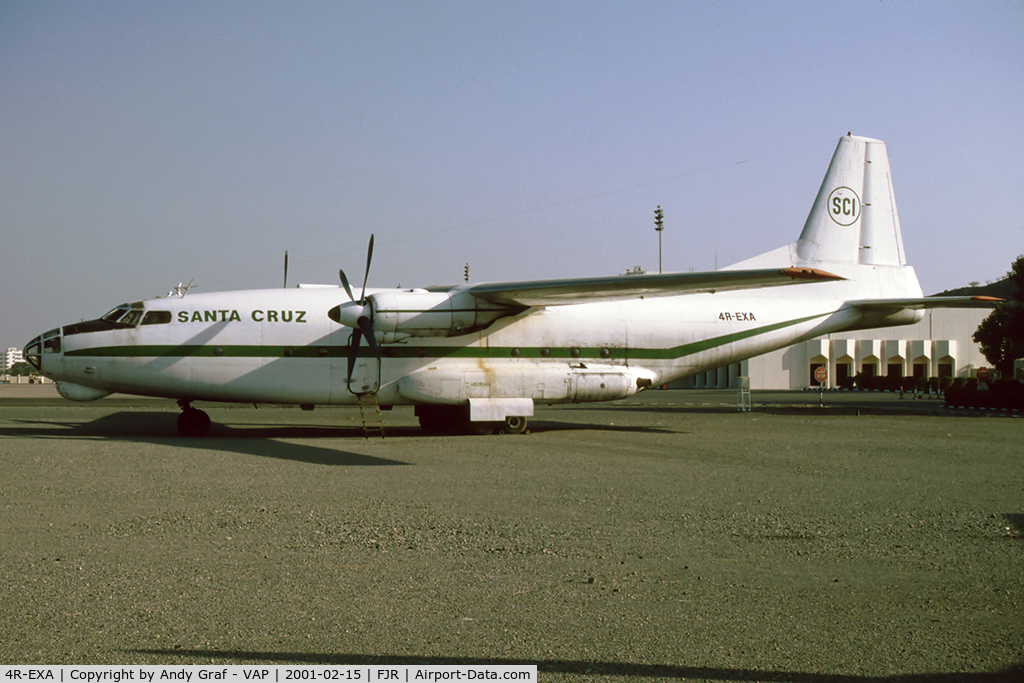 4R-EXA, Antonov An-8 C/N 0Zh3410, Santa Crus Imperial AN8