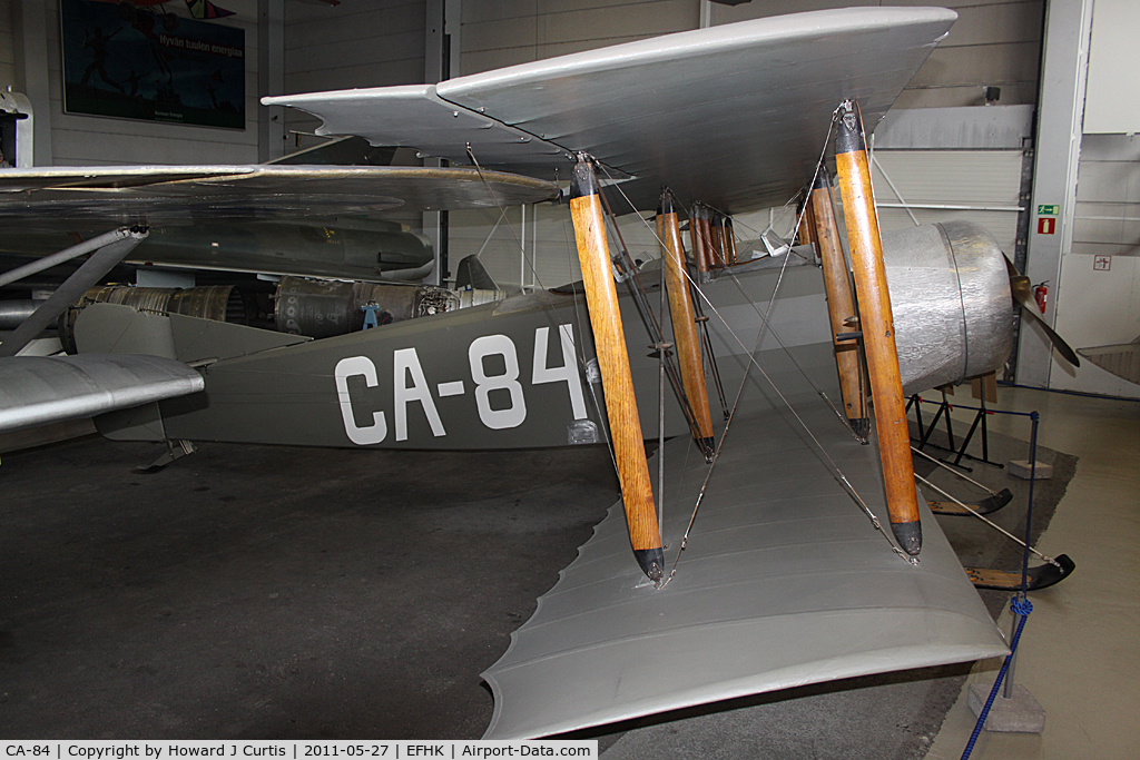 CA-84, Caudron C.60 C/N 24, Ex Finnish Air Force. On display at the Finnish Aviation Museum (Suomen Ilmailumuseo).