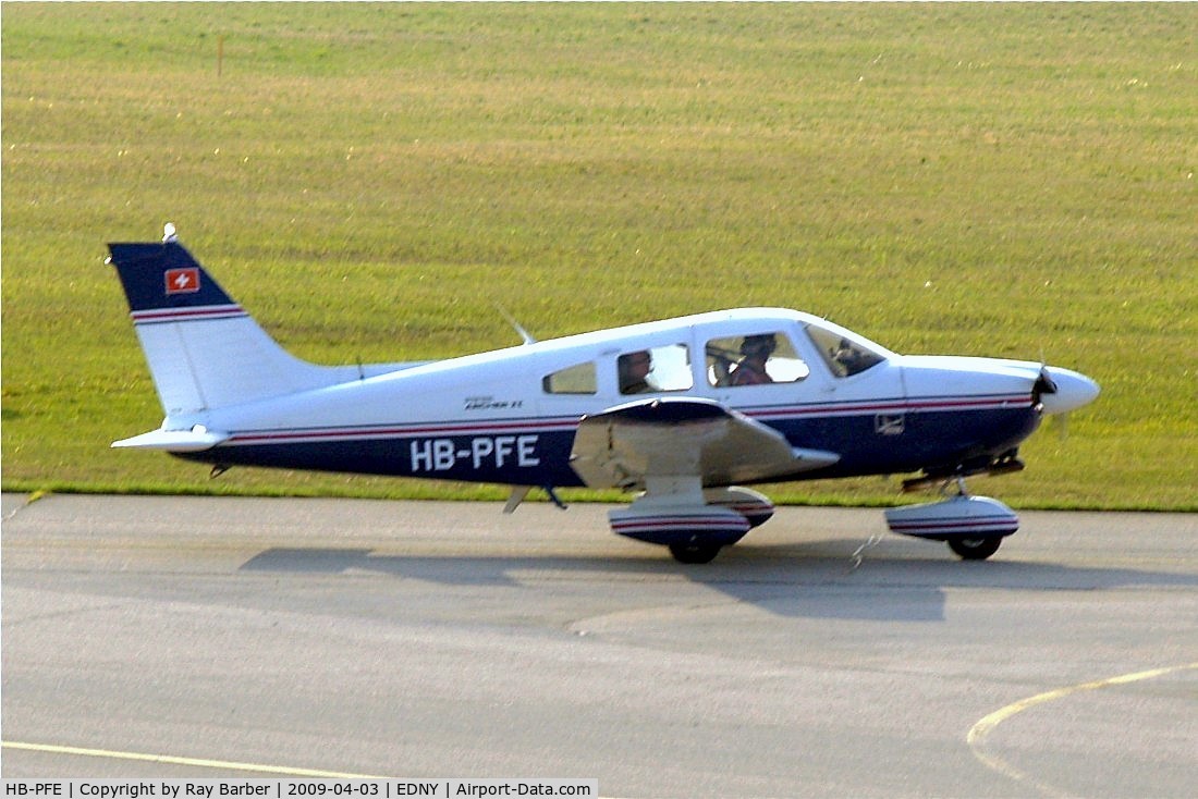 HB-PFE, 1980 Piper PA-28-181 Archer II C/N 28-8090314, Piper PA-28-181 Archer II [28-8090314] Friedrichshafen~D 03/04/2009