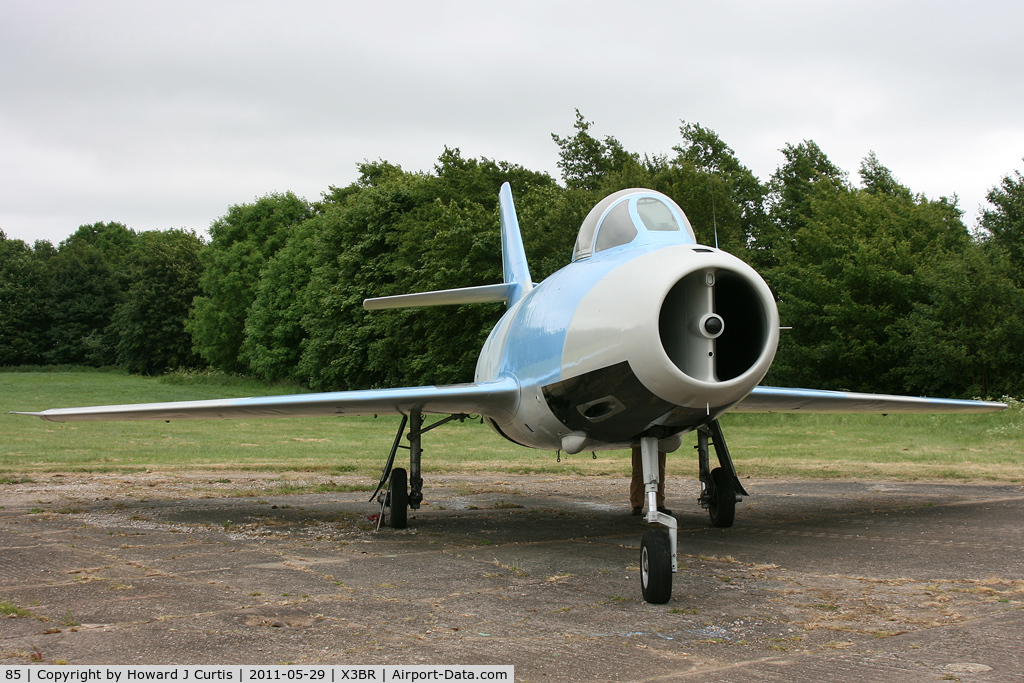 85, Dassault Mystère IVA C/N 85, Privately owned.