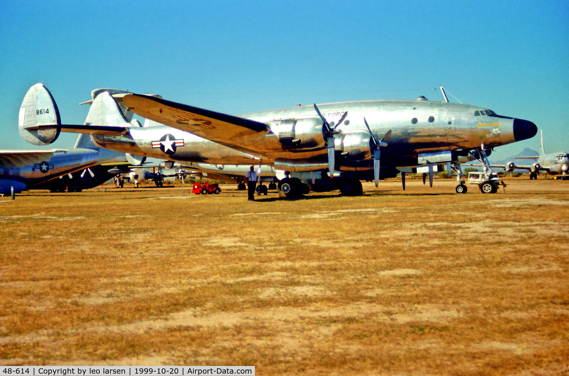 48-614, 1948 Lockheed VC-121A Constellation C/N 749-2606, Pima Country Air Museum 20.11.99
