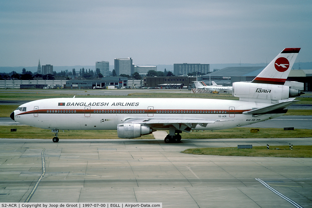S2-ACR, 1988 McDonnell Douglas DC-10-30 C/N 48317, Biman Bangladesh airlines